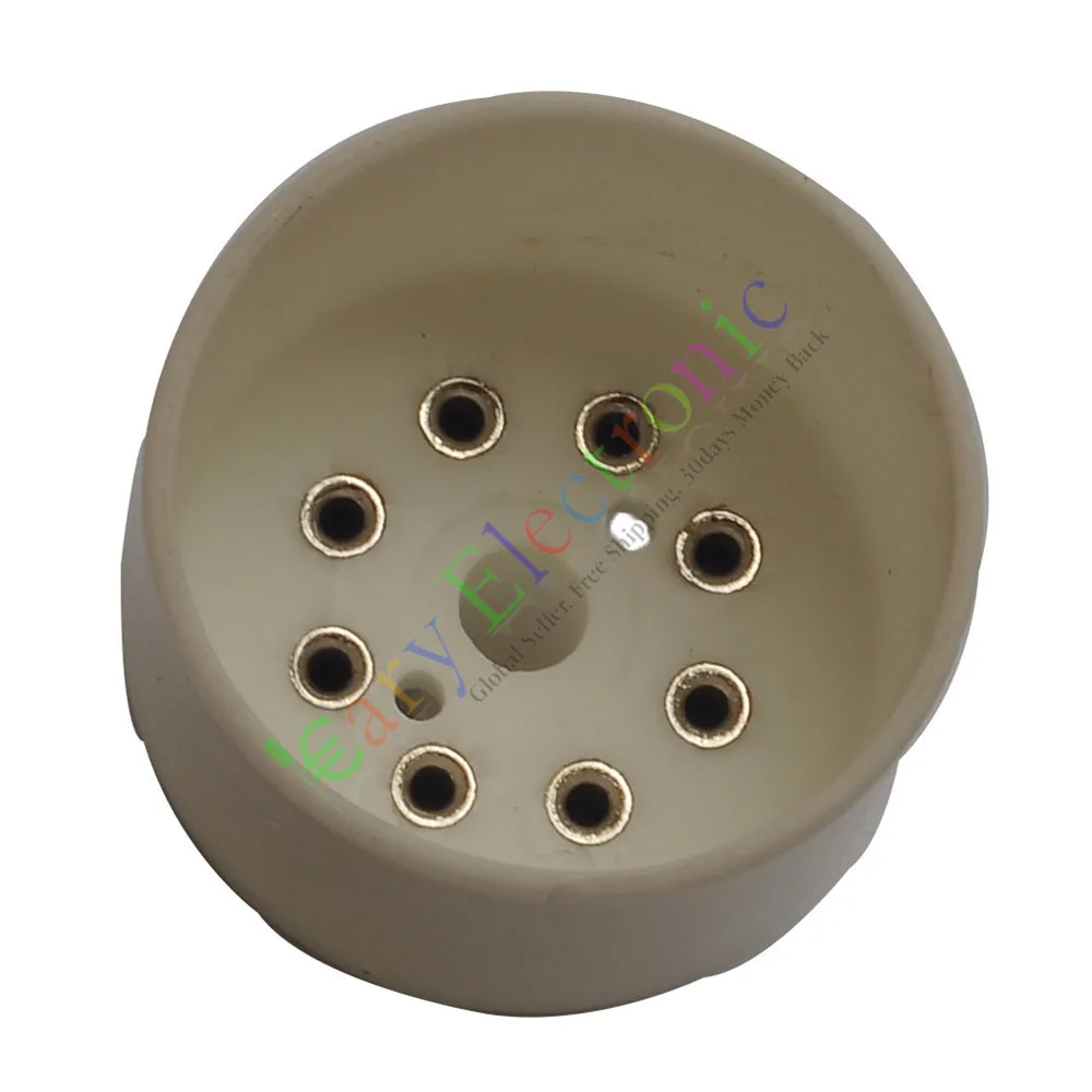 

Wholesale and retail 20pc 8Pin Ceramics Vacuum TUBE sockets base FOR KT88 EL34B AUDIO amps guitar DIY free shipping