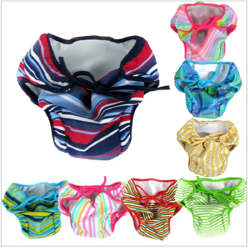 Stripe Baby Swim Diaper bag Infant One Piece Swimsuit Newborn Nappies Toddler Training Panties bag Bebe Girl Swimwear Boy bikini