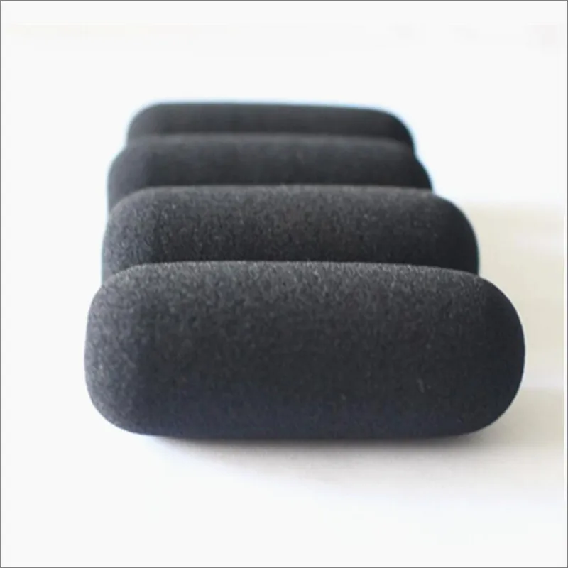 ที่คลุมไมโครโฟนสำหรับการบินโฟมไมโครโฟนแบบนิ่ม5ชิ้นที่คลุมกระจกหน้าฟองน้ำสำหรับ HMEC-25 HME100 HME110 HMEC-300