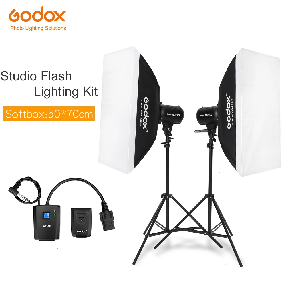 مراجعات ونصائح حول حزمة مصباح الإضاءة Godox E250 2x 250 وظيفة مثالية للتصوير الفوتوغرافي