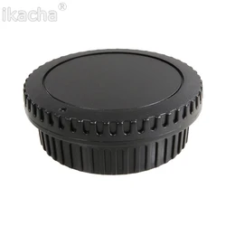 Camera Lens Cap Rear Cover+Body Cap For Canon EOS 1D 1DS Mark II III IV 1DC 1DX 5D 6D 7D 10D 20D 1300D 60DRebel XT XTi C300