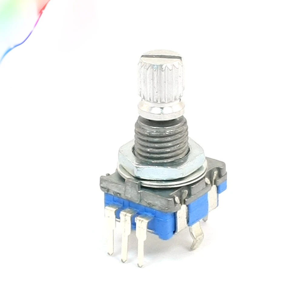 

2Pcs 360 Degree 20 Detents 5Pin Digital Rotary Encoder Momentary Switch EC11