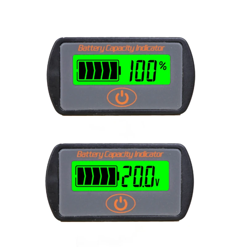 Adjustable 2S 3S 4S 5S - 15S Lithium Battery Capacity Indicator 12V 24V 36V 48V  Li-ion Lead-acid Voltmeter Voltage Tester LY7S