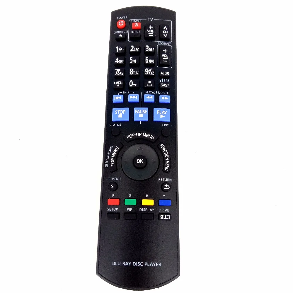 N2QAYB000508 For panasonic BLU-RAY DISC PLAYER Remote control DMP-B500 BD30 BD35 BD45 BD50 BD60