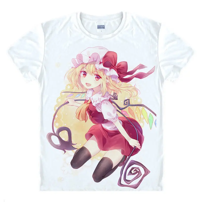 Touhou Project T-Shirt Reimu Hakurei Shirt Fashion printed t-shirts Anime Collection kawaii dress summer shirts Japanese Anime A