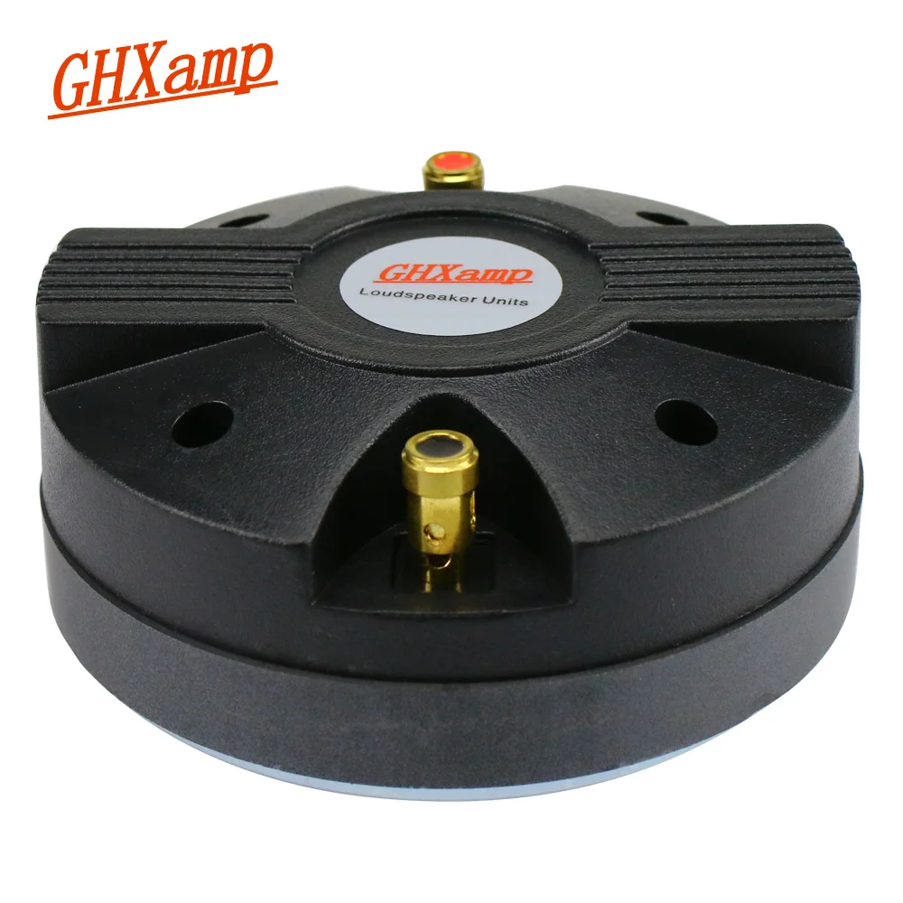 GHXAMP 44/ 44.4 Core Horn Tweeter Speaker 8ohm 45W Stage Treble Drive Head Titanium Film Magnet 115*15MM 1PC