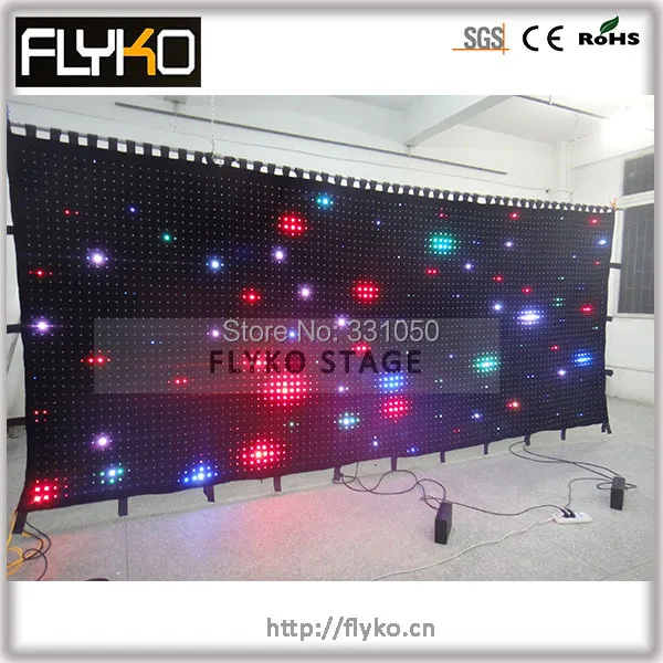 Free shipping P5CM 2x5m  led back stage screen for Christmas decoration