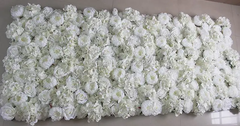 

SPR Free Shipping 3D Artificial rose peony &hydrangea flower wall wedding backdrop arch table flower HOTEL decoration