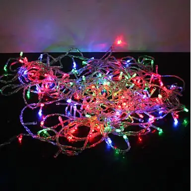 

Merry Christmas! Garlands Garden Decoration AC 220V 30M EU/US Plug Christams LED Lights Holiday Wedding Luzes De Natal Garland