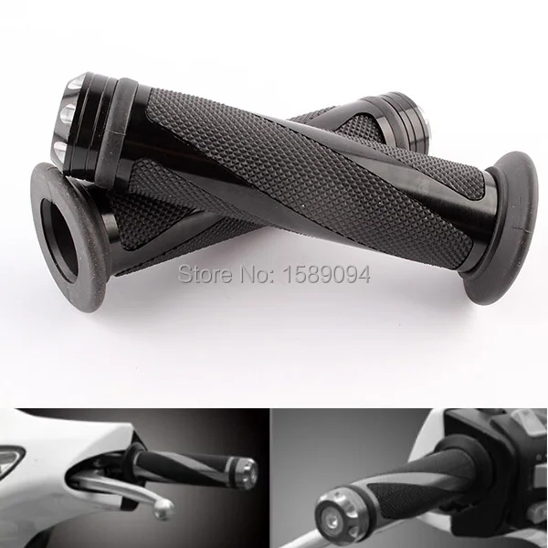 

Black Motorcycle 7/8"Handle Hand Grip Grips Handlebar Grips For Yamaha YZF R6 R6S R1 600 600R YZ 125 250 426 YZ125 YZ250