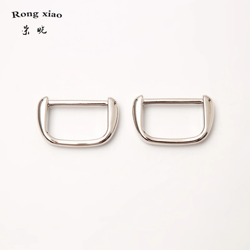 New 25 mm inner width zinc alloy D rings fashion bag hardware metal rings for handbag's straps 1 inch metal hardware