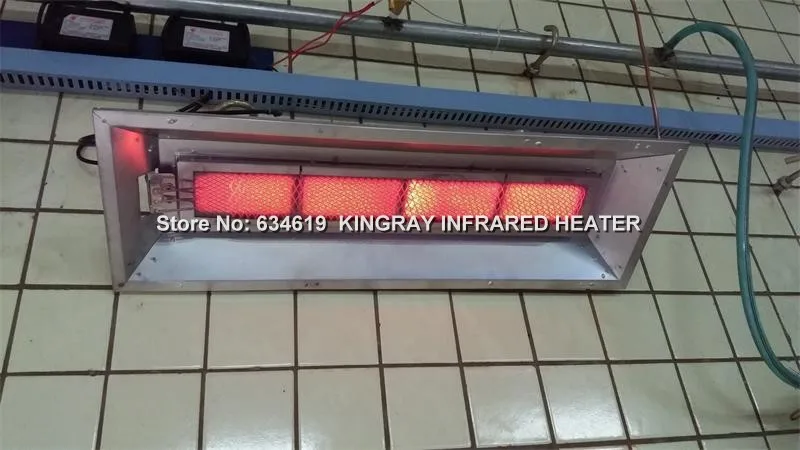 Farm-Raised Auto-Ignition Infrared Gas Ceramic Brooder Heater LPG / NG Livestock Heater Poultry Heater