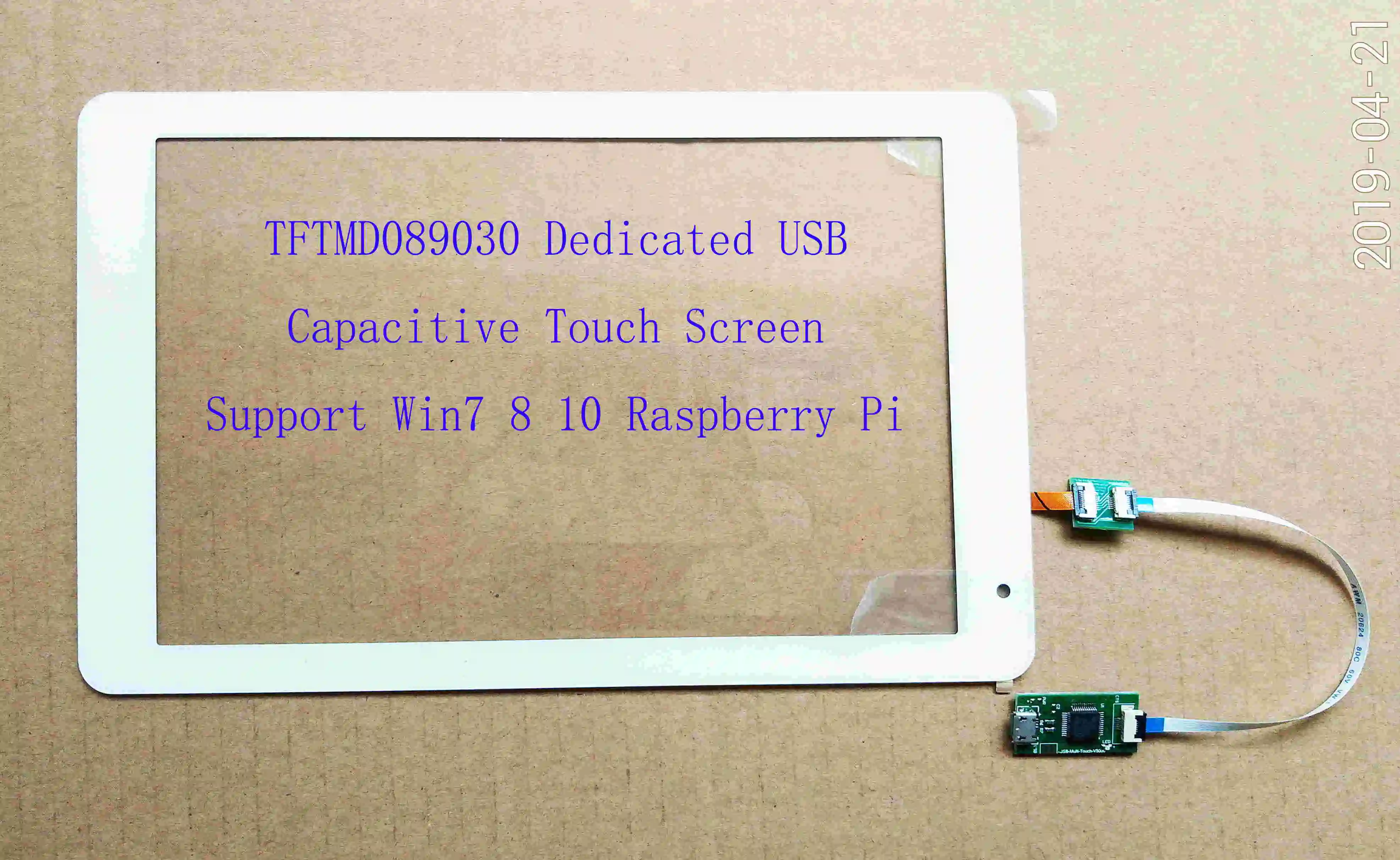 

8.9 Inch USB Capacitive Touch Screen For TFTMD089030 2K 2560*1600 Support WIN7 8 10 Android Raspberry Pi