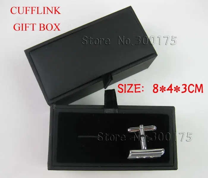 Display Paper Box For Men Cufflink Tie Bar Tie Clip