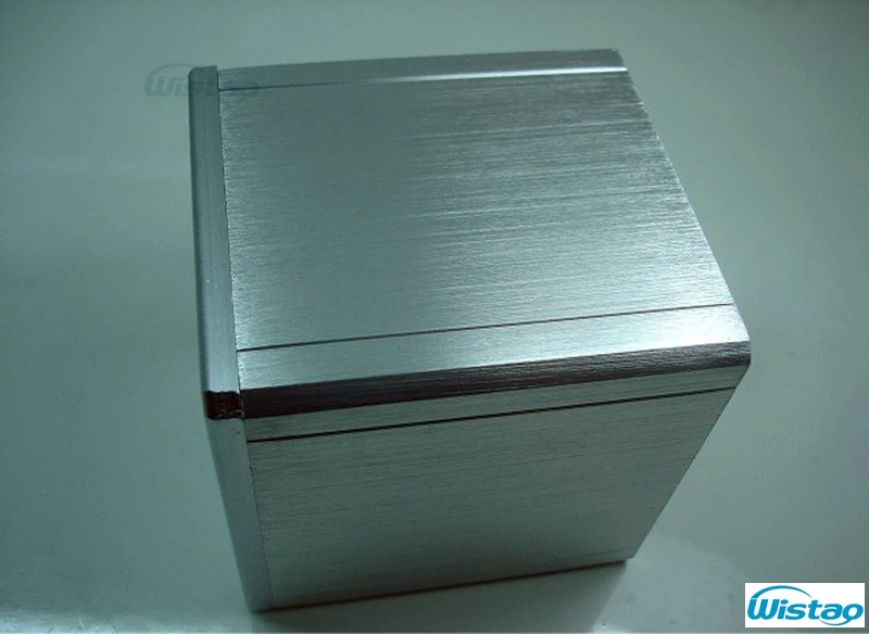 Coperchio del trasformatore 84 x80x93 coperchio del trasformatore di uscita in alluminio spazzolato intero 1pc per amplificatore del tubo HIFI Audio fai da te