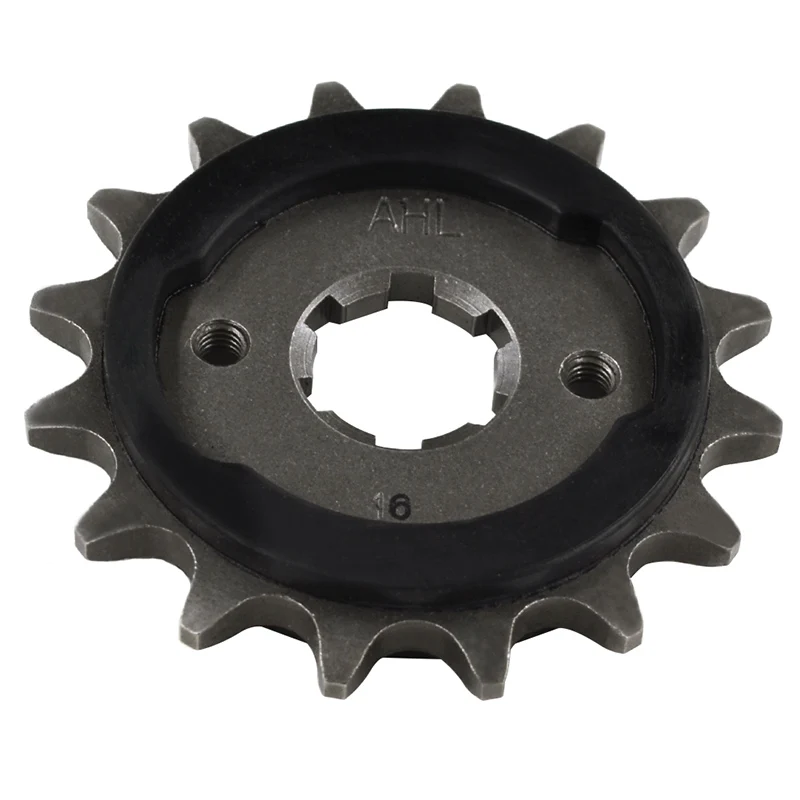 Motorcycle 16T Front Sprocket Rubber Damper For YAMAHA DT250 DT400 SR250 TT250 XV250 V Star VStar XV240 Virago Small Gear