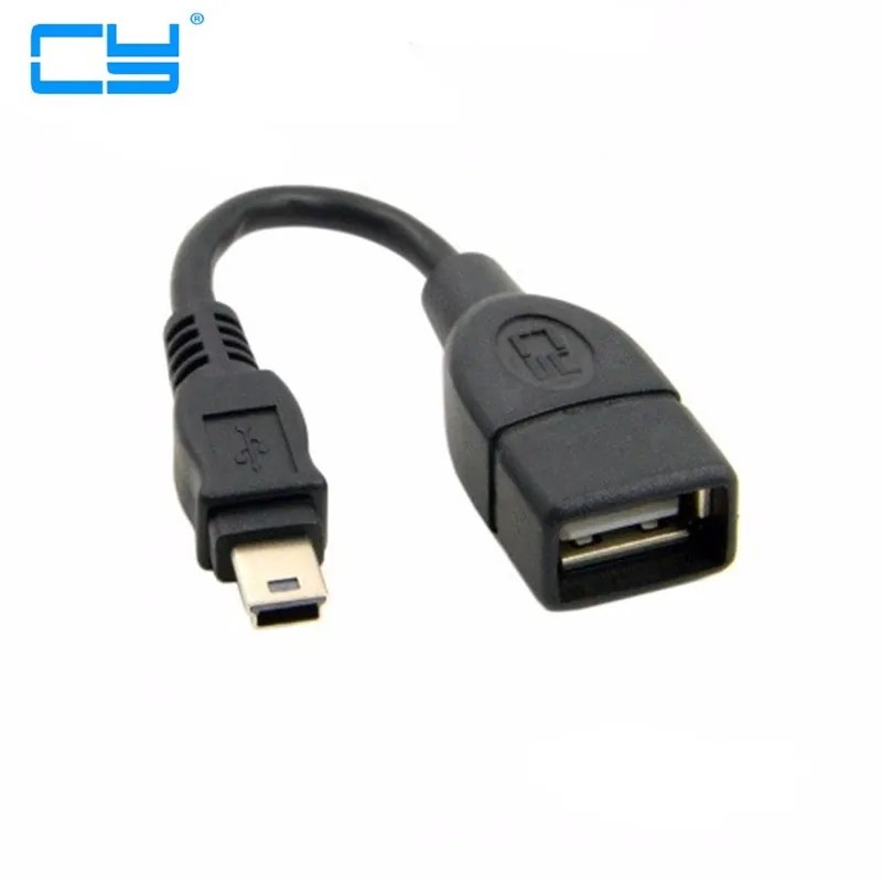 Vention Mini USB 2.0 OTG Cable Mini USB Otg Data Cable Adapter  male to female for Tablet PC/MP3/Cellphone /GPS 10cm