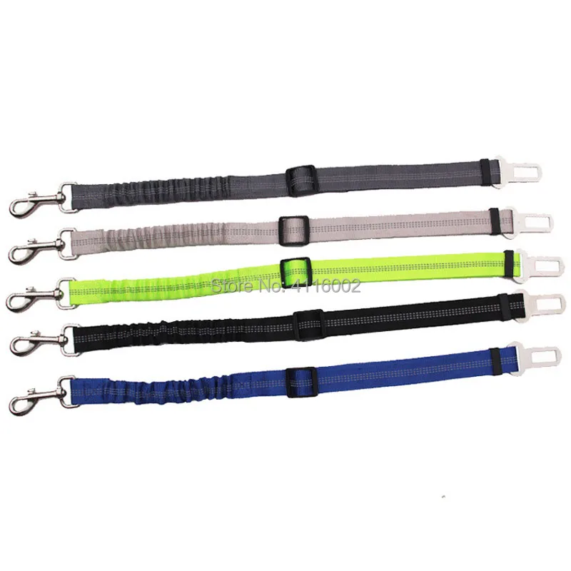 

100pcs/lot Leash For Dogs Car Seat Belt Nylon Dog Collars Leashes Seatbelt Goods Pet Safety Supplies Adjustable