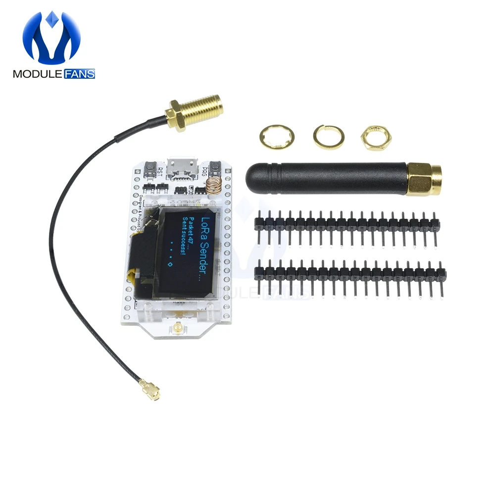 SX1276 ESP32 Lora 0.96 Inch Blauw Oled Digitale Display Bluetooth Wifi Kit Module Iot Development Board Voor Arduino 868Mhz 915Mhz