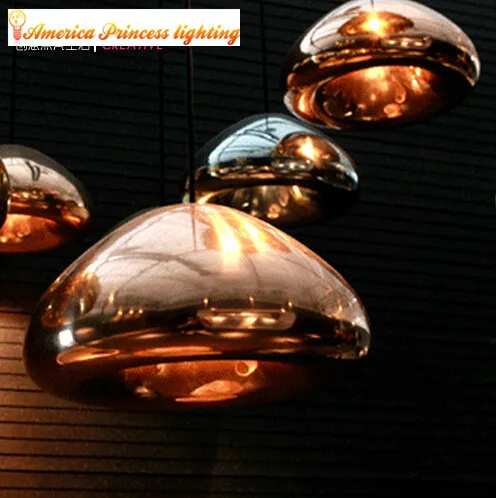 

Brass bowl glass chandeliers, material: glass, large E27 / small E14, color: gold copper / silver / gold, AC110-240V