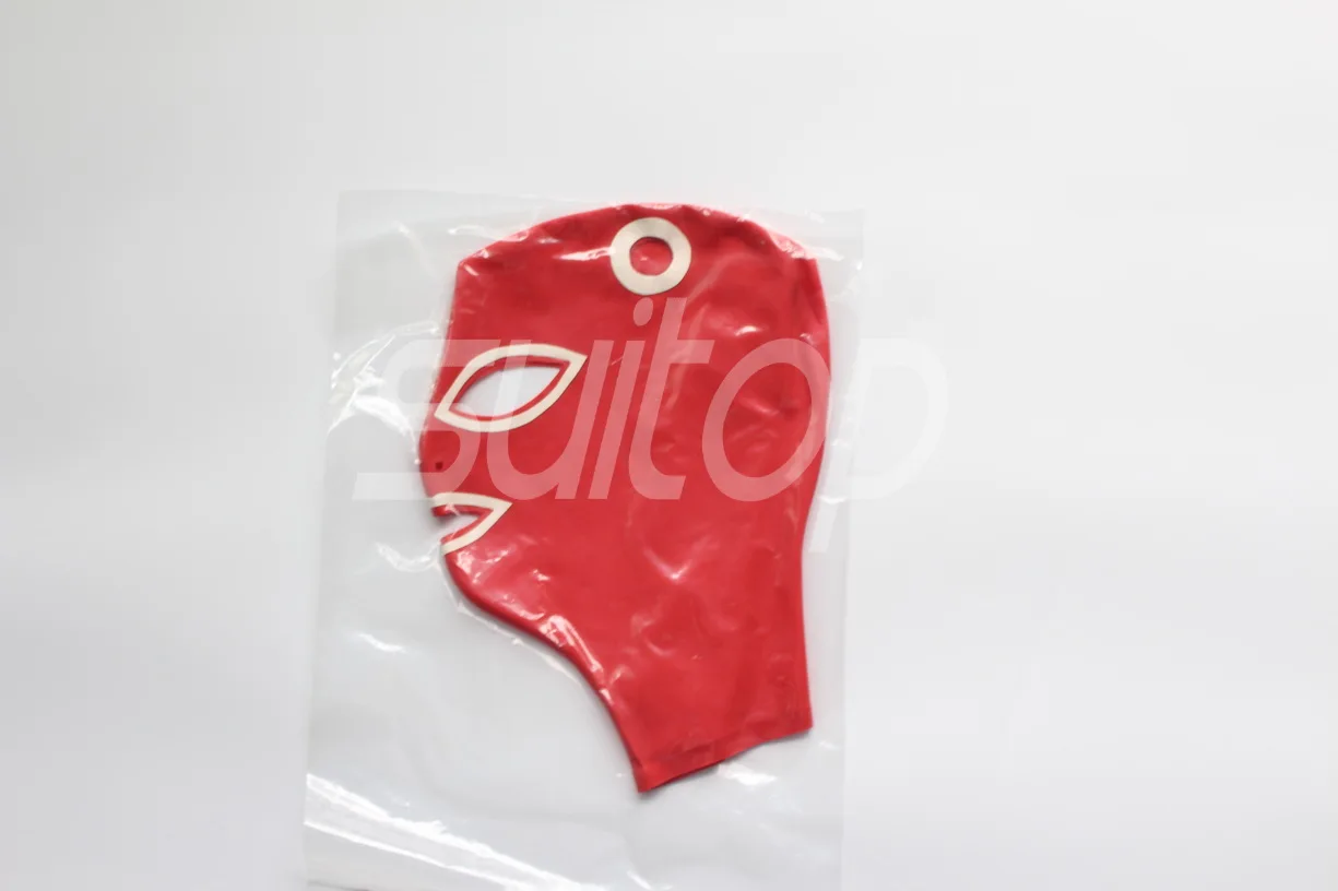 Suitop capuchas de látex para mujer