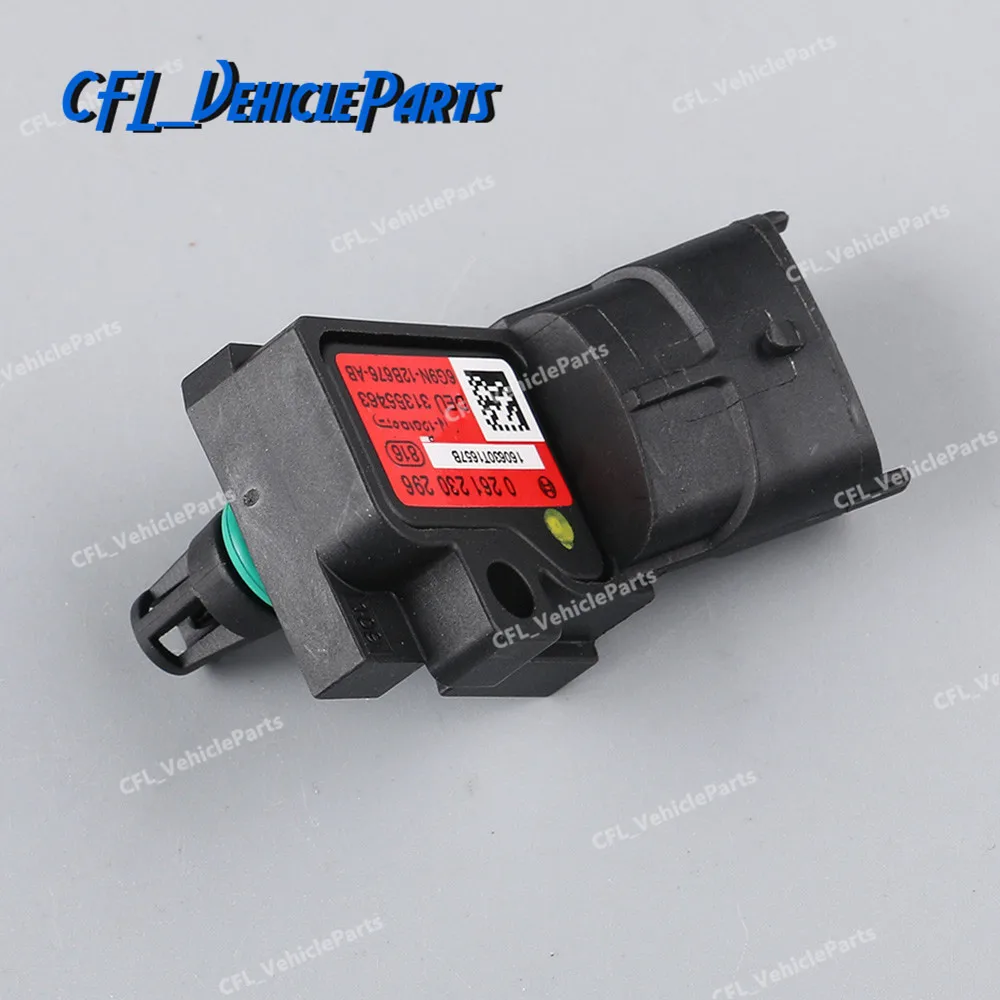 Turbocharger Boost Pressure Sensor In Intercooler 31355463 For Volvo C30 S40 S60 T5 2005-2009 V70 R 2004-2007 XC60 T6 2010-2013