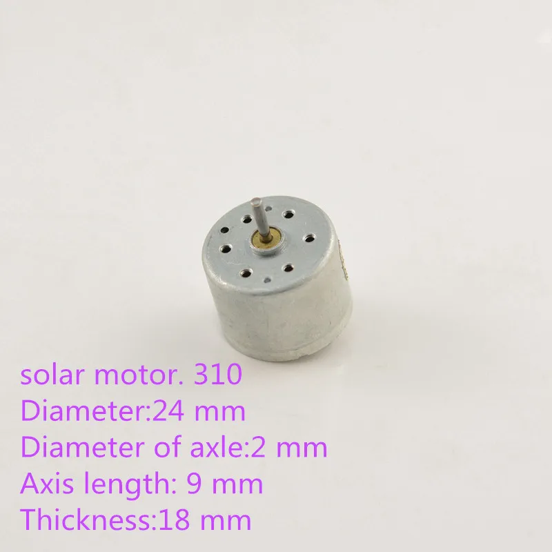 

1PCS YT768 Solar Motor 310 Micro Motor DIY components Model aircraft Ship model models accessories