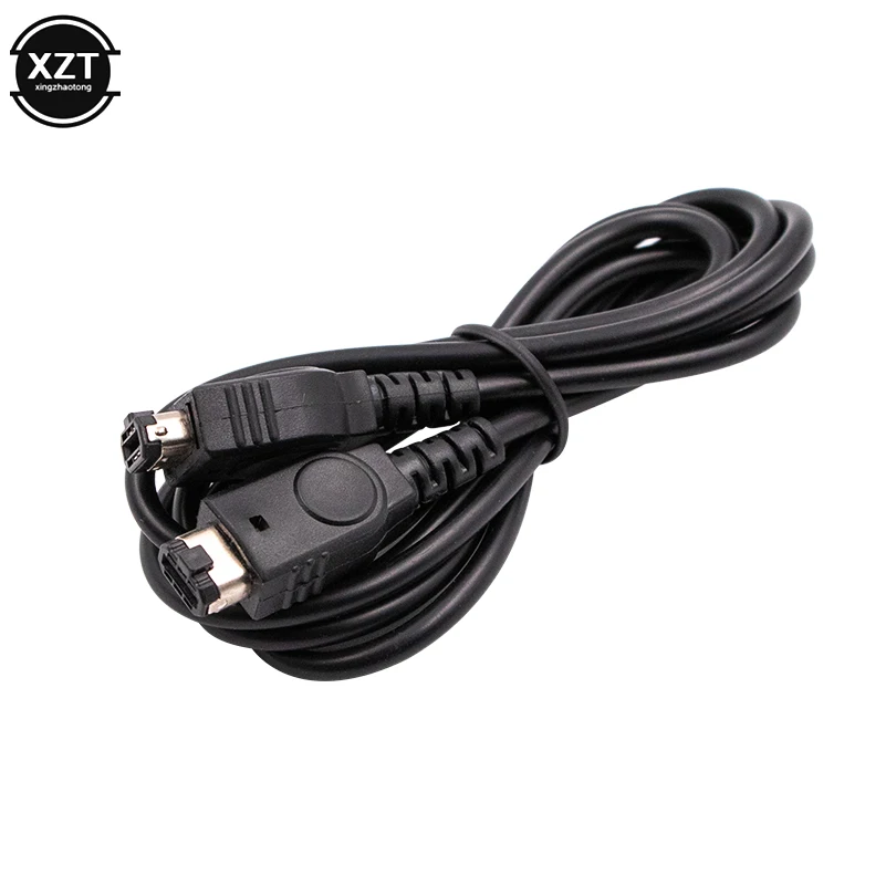 2019 1.2 متر 2 لاعب وصلة كابل لأجهزة نينتيندو لعبة بوي مسبقا/SP/GBA لوحات المفاتيح أسود جودة عالية