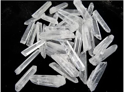 Natural crystal raw ore drupelets white crystal column nunatak mineral specimens decoration  energy stone Wholesale