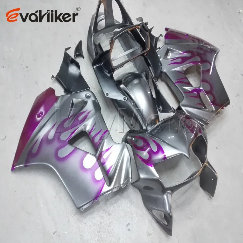 ABS motorcycle fairing for VFR 800 2002 2003 2004 2005 2006 2007 2008 2009 2010 2011 2012 pink flames