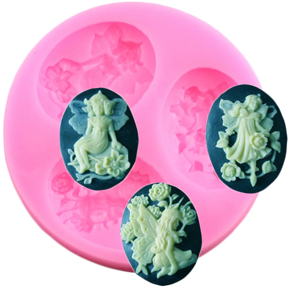 Sugarcraft Angel Silicone Mold Fondant Mold Cake Decorating Tools Chocolate Gumpaste Mold