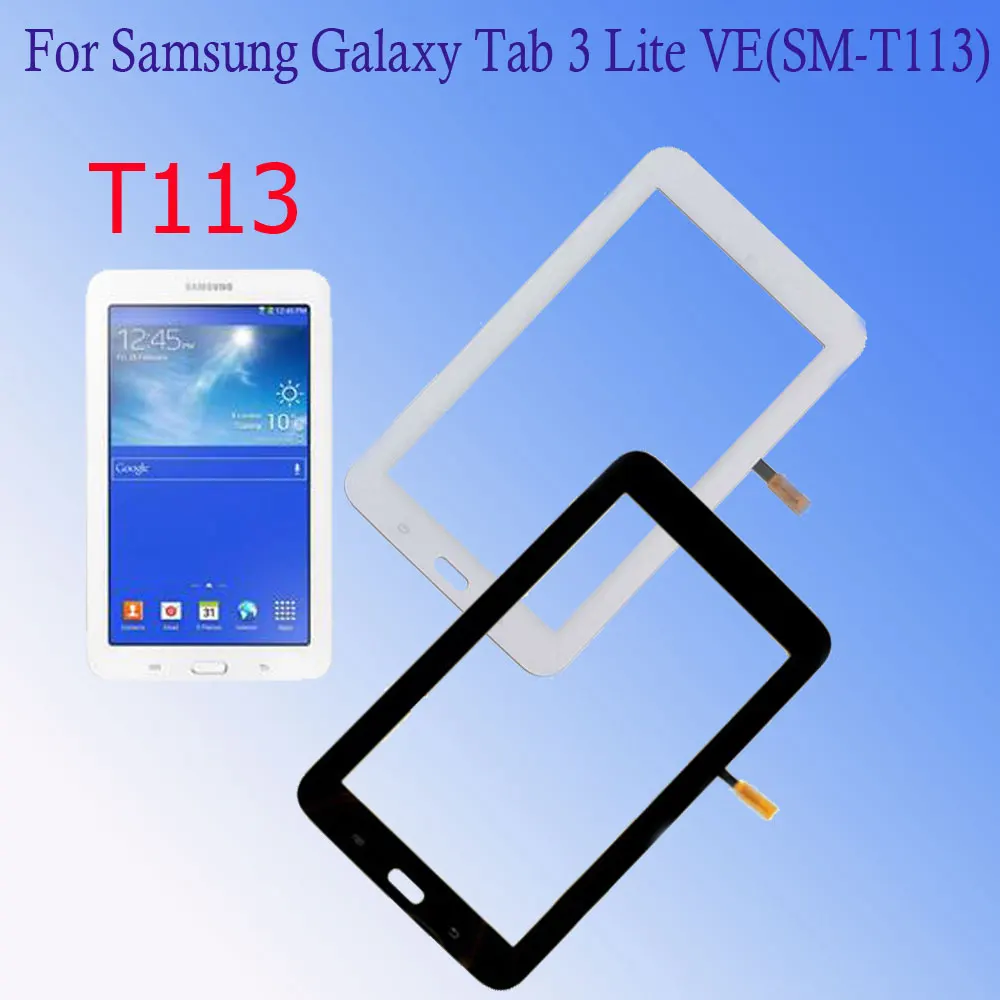 For Samsung Galaxy Tab 3 Lite 7.0 SM- T110 T111 T113 T116 T114 Touch Screen Display Digitizer Sensor Glass Lens Panel