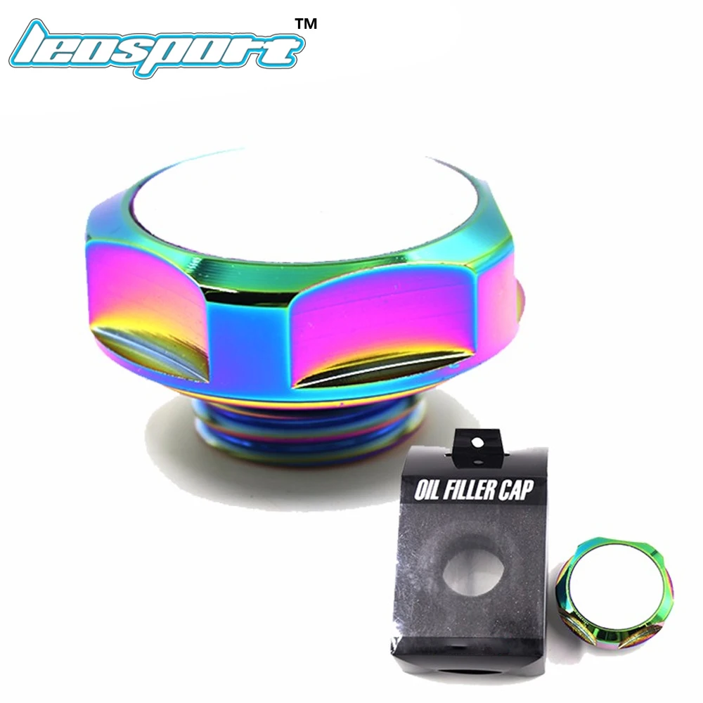 

Leosports-For Nismo Aluminum Racing Oil Cap For nismo oil filler cap Neochrome color