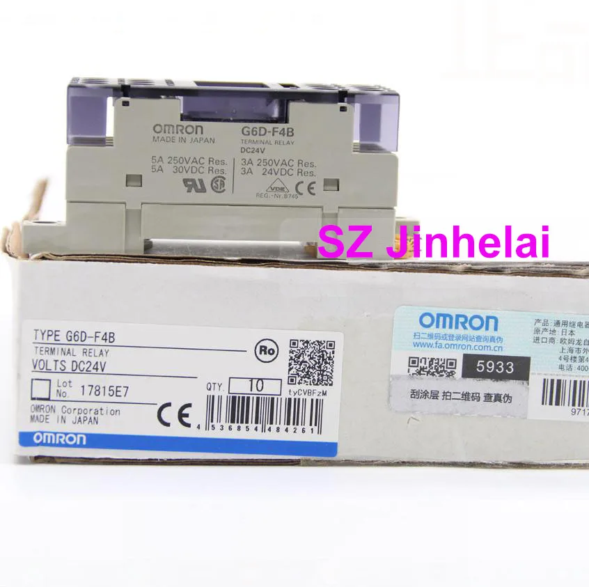 

Оригинальная Клеммная реле OMRON G6D-F4B 24 В постоянного тока DC24V