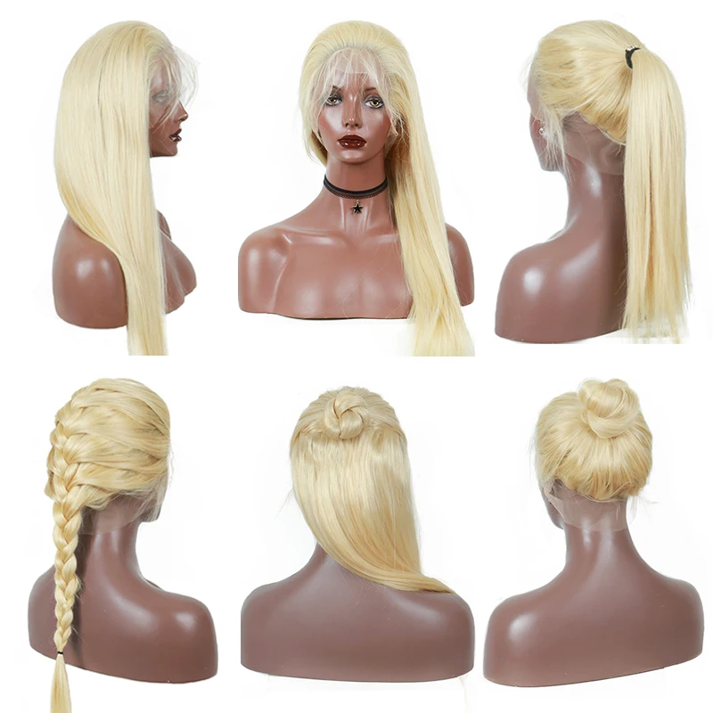 613 honig Blonde 13x1 Spitze Menschliches Haar Perücken Pre Gezupft Brasilianische Gerade Glueless Spitze Frontal Perücken Mittleren Teil remy 150%