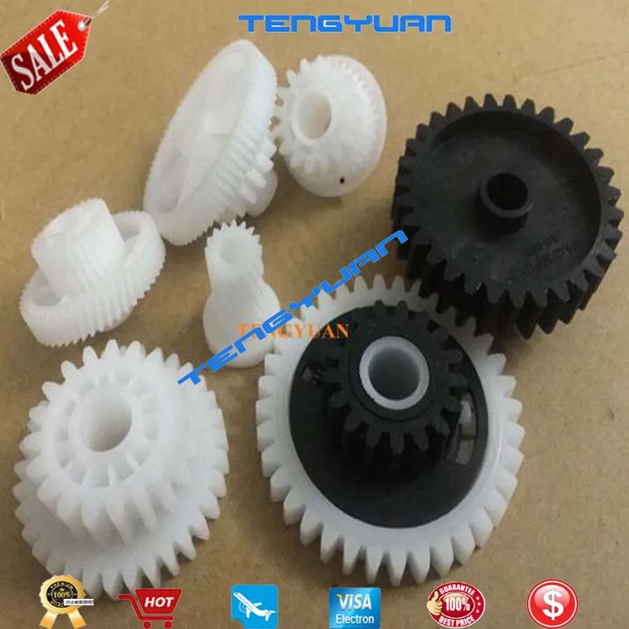 

Compatible new 7gear/set RM1-2963 RM1-2963-000 RM1-2963-000CN LaserJet M712 M725 M5025 M5035 Fuser-Drive-Assembly printer parts