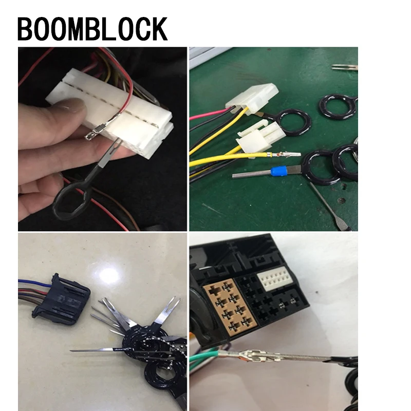Auto Car Wire Plug Terminal Removal Tool Set for Toyota Corolla Seat Leon Skoda Fabia Rapid Renault Duster Audi A3 Q7 X5 E70 E91