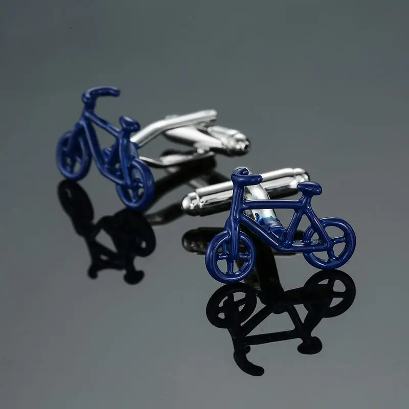 3D  Motorcycle Cufflinks for Mens Shirt Brand Cuff bottons Wedding Cufflinks High Quality Business  Jewelry
