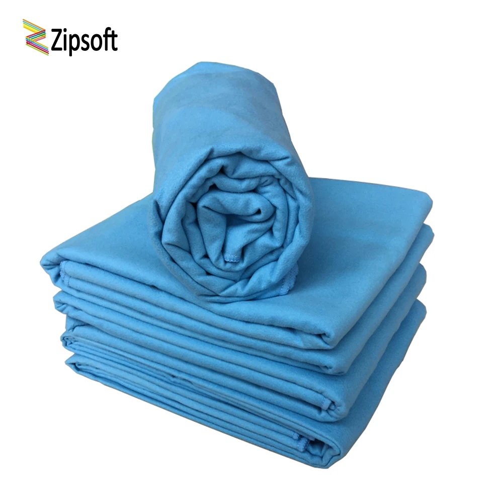 Zipsoft BrandYoga Mat Large Size Beach Towel Microfiber Blue Quick Light weight Bath Camping Travel Toalha Banho Wholesale