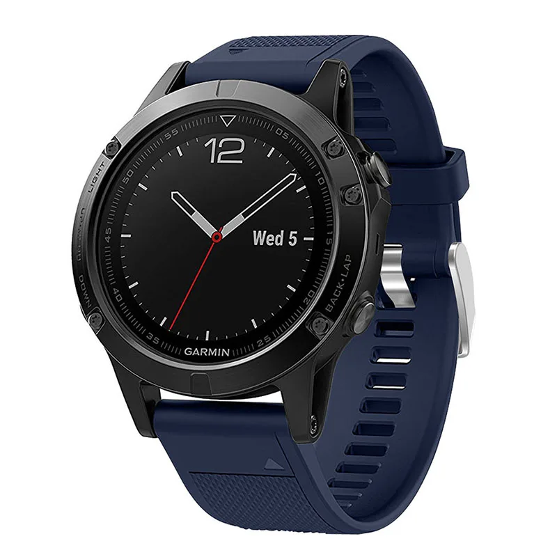 BEHUA 22mm Watchband Strap for Garmin Fenix 5 6 Pro Forerunner 935 945 Smart Watch Quick Release Silicone Easy fit Wrist Band