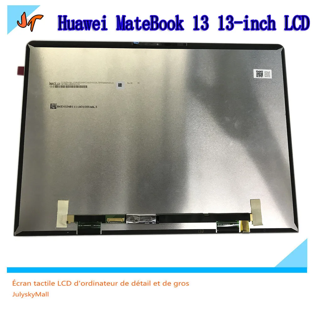 Imagem -02 - Tela Lcd Original com Resolução 2k Adequada para a Série Huawei Matebook13 Wrt-w29 Hn-w19l W19r Hnl-wfq9