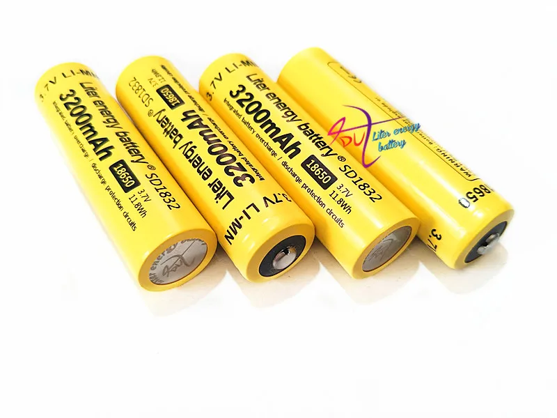 

12pcs/lot 100% New Original 18650 NCR18650B 3200 mah Li-ion Rechargeable battery For Flashlight batteries+ Free Shipping