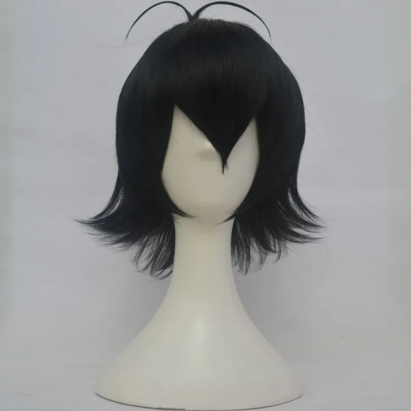 

High Quality Voltron Keith Wig Short Black Heat Resistant Synthetic Hair Wigs + Wig Cap