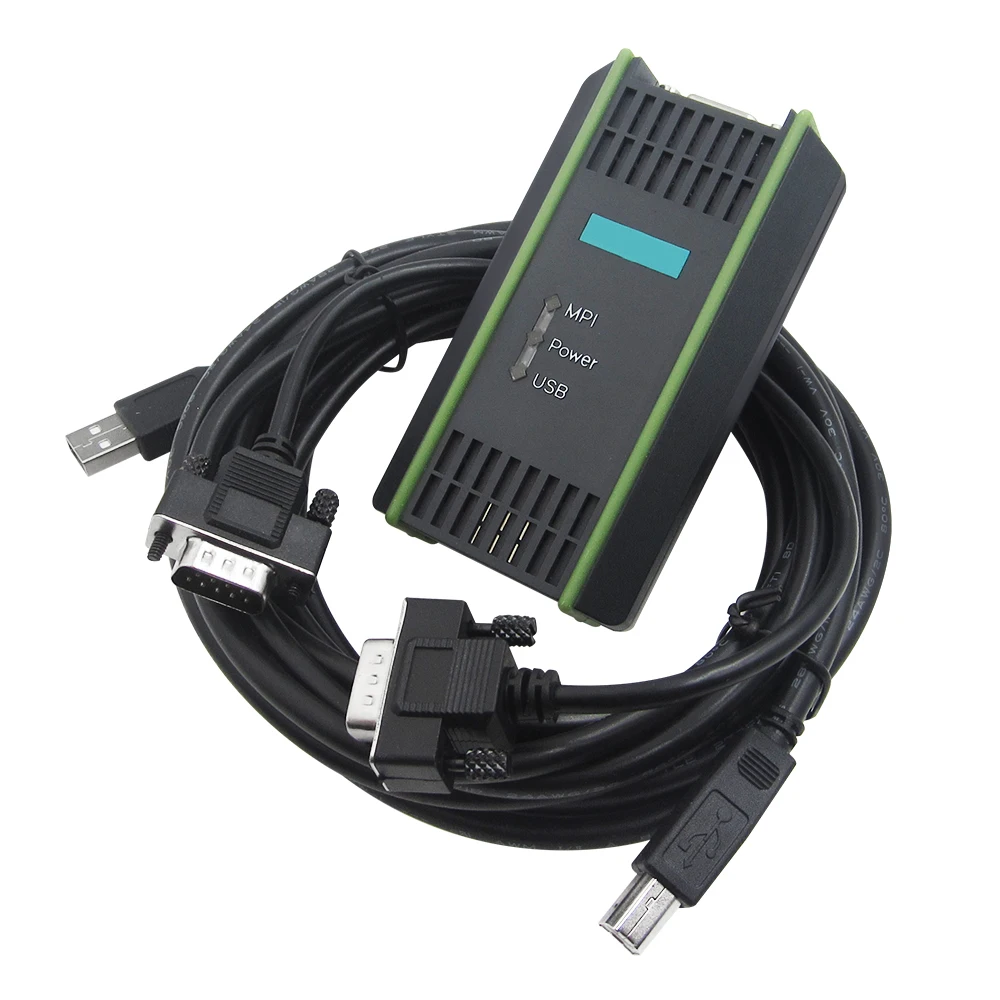 Ten generation Strip isolation S7-300PLC programming cable 6ES7972-0CB20-0XA0/USB-MPI+ download cable