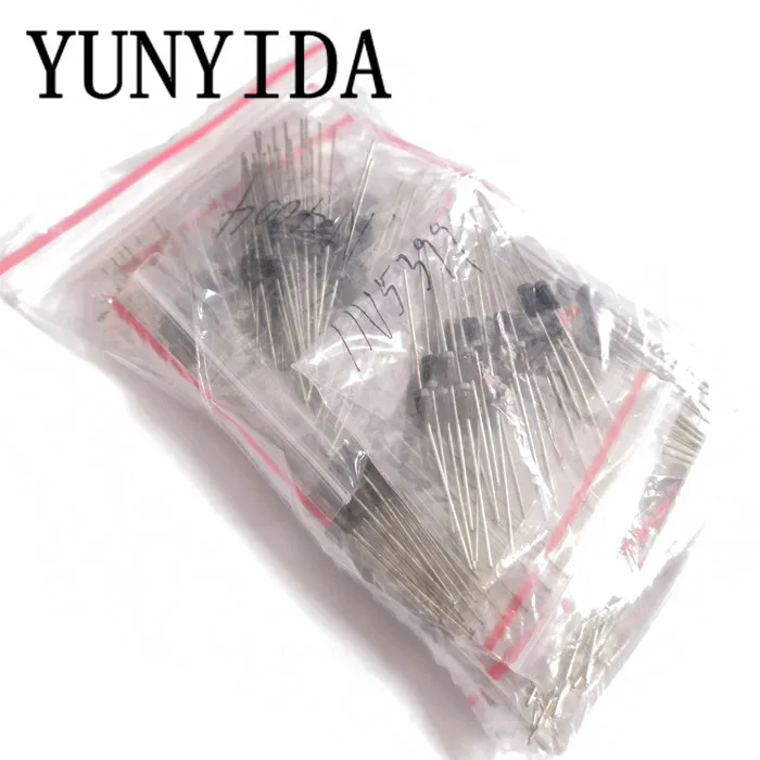 255pcs Fast Switching Rectifier Schottky Diode Assorted Kit 1N4001 1N4004 1N4007 1N5408 UF4007 FR307  1N5819 1N5822 6A10 10A10