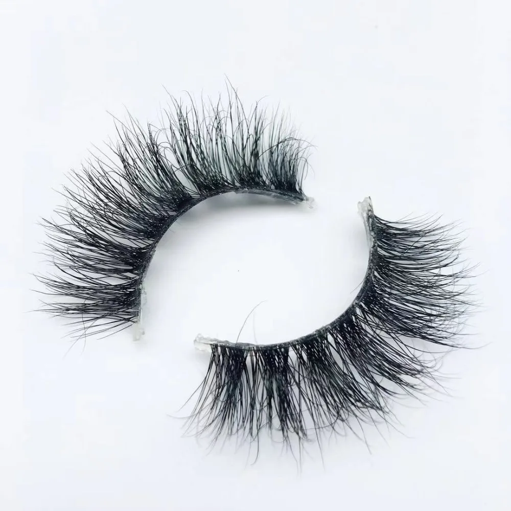 Serendi Lashes Fluffy 3D MinkขนตาCurly Minkขนตาแต่งหน้าขนตาปลอมReusable Ciliosโหดร้ายฟรี