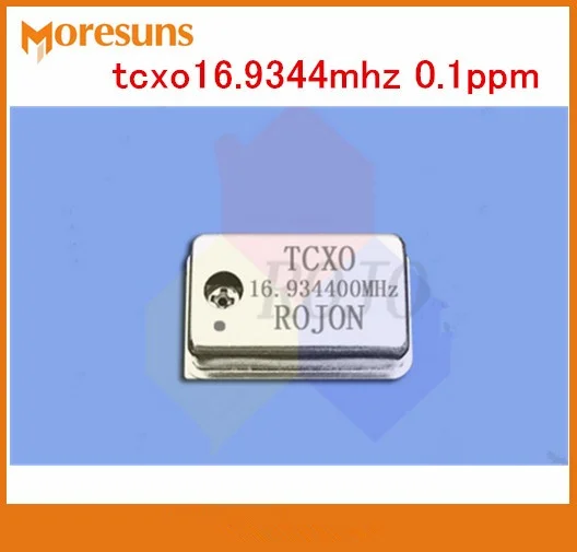 Rápido navio livre som diy alta precisão baixo ruído de fase tcxo 16.9344mhz 0.1ppm oscilador de cristal de compensação de temperatura