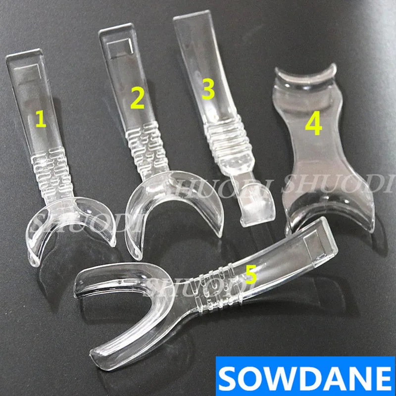 10 Pcs High-Quality Autoclavable Dental Oral Care Lip Cheek Retractor Mouth Opener Photograghic Instruments Tool Plastic