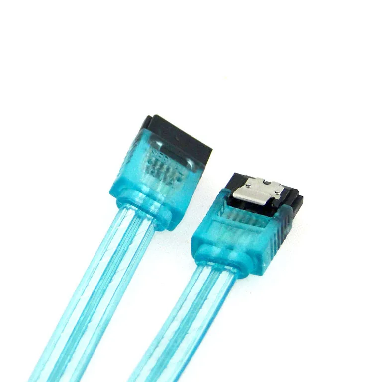 10pcies/lot 2015 Super Speed 6Gbps 50CM SATA 3.0 Cable 6GB/s SATA III SATA 3 Cable Flat Data Cord For Sata Hard Disk