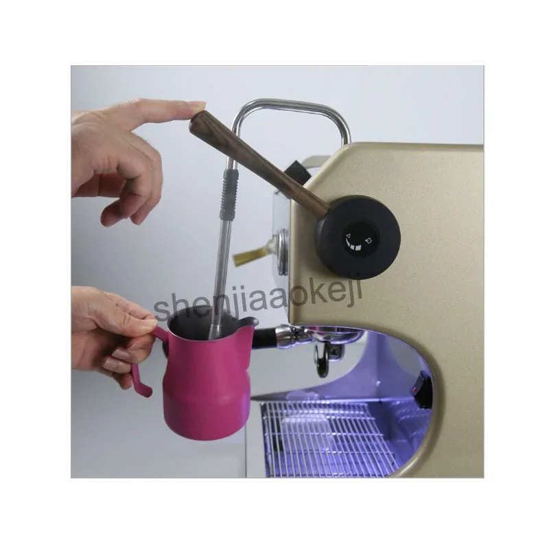 EM-20 doméstico de aço inoxidável comercial italiano máquina de café expresso EM-20 semiautomática bomba dupla máquina de café 3750w